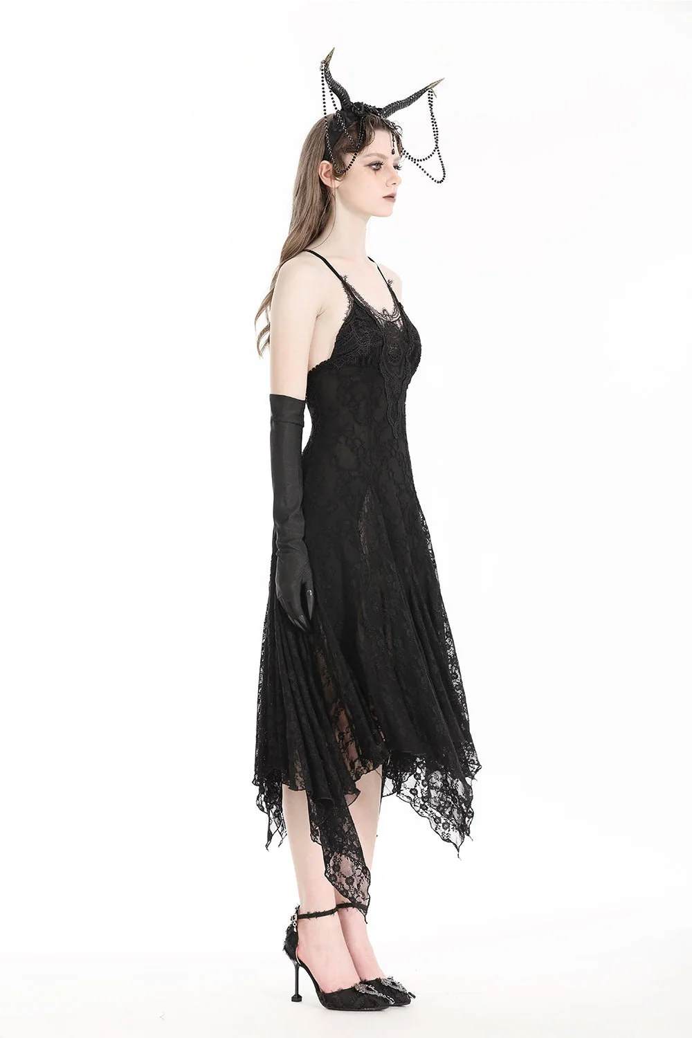 Dead Manorwood Gothic Dress - Image 4