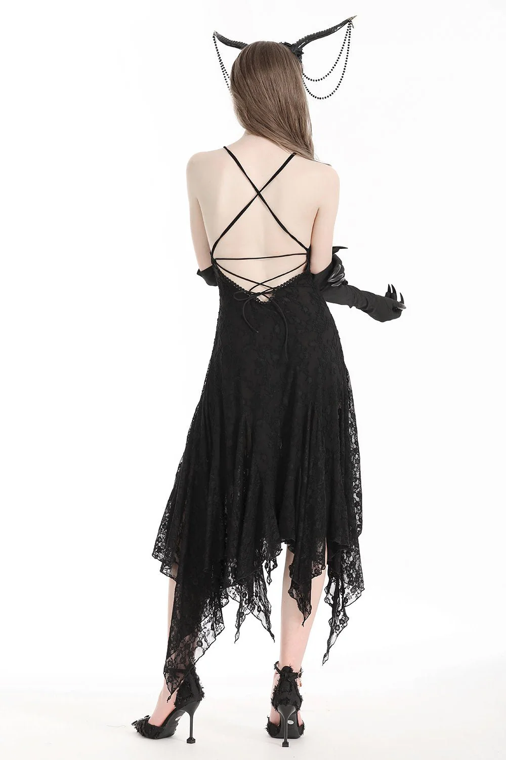 Dead Manorwood Gothic Dress - Image 5