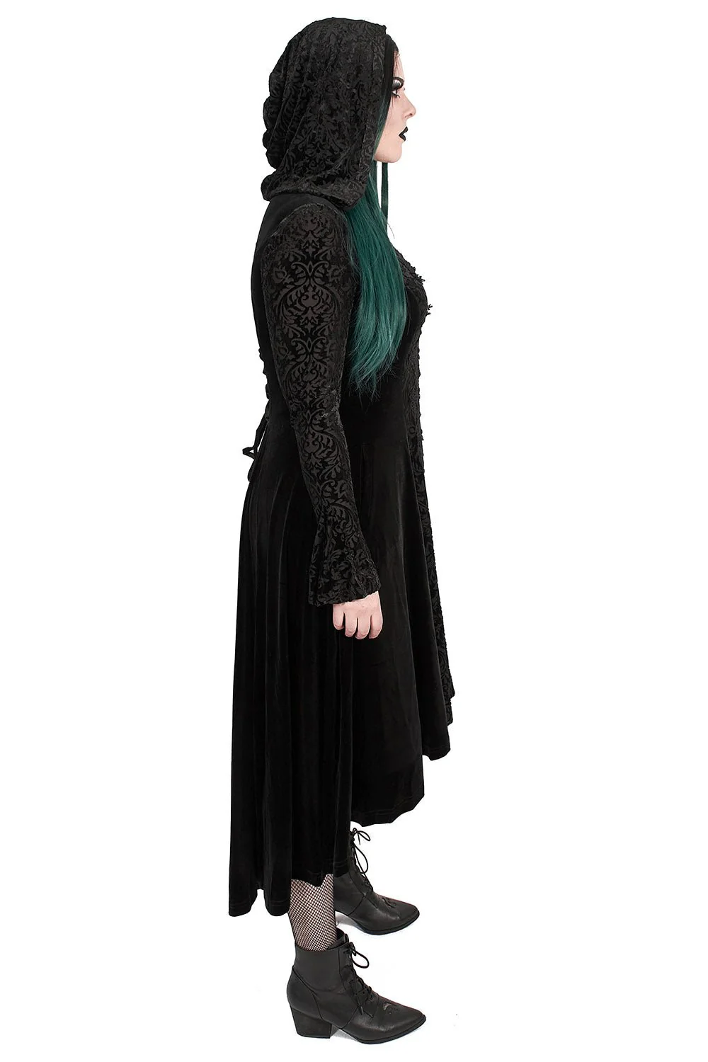 Dead Moon Velvet Coat - Image 4