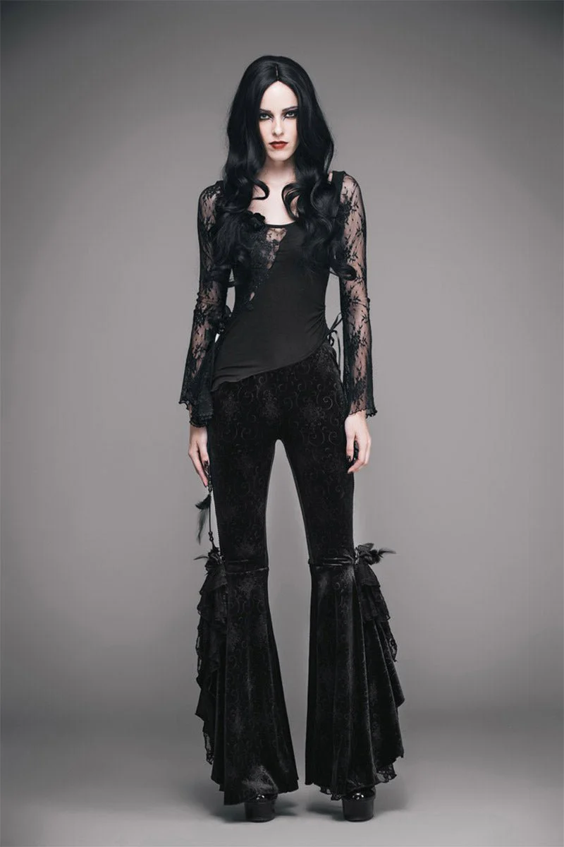 Dead Romance Flared Pants - Image 3