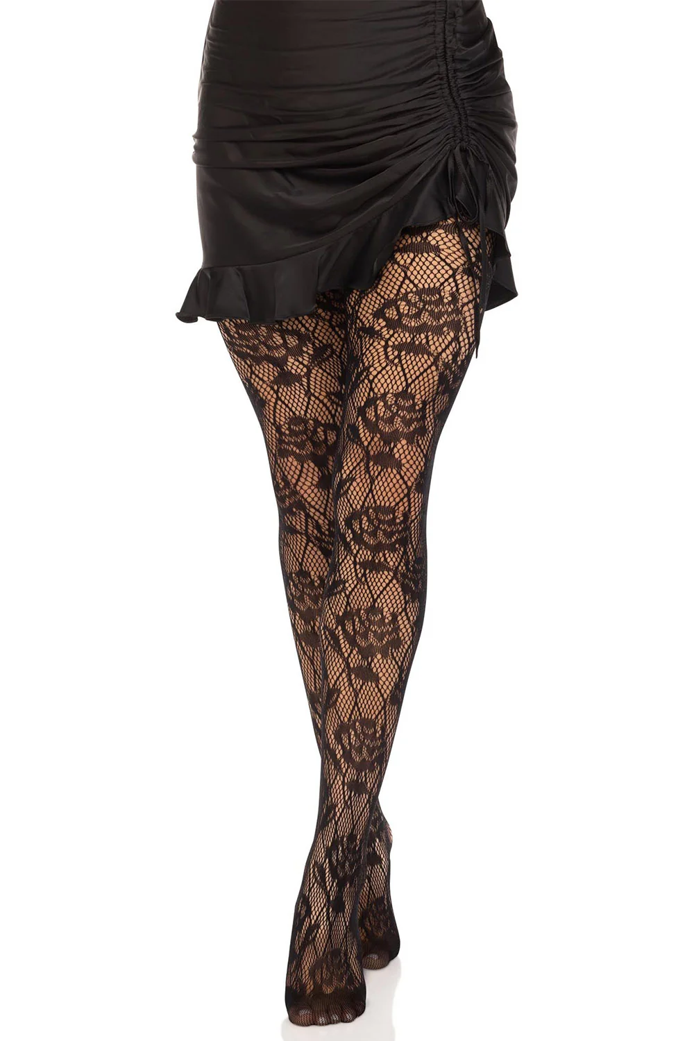 Dead Roses Fishnet Stockings - Image 3