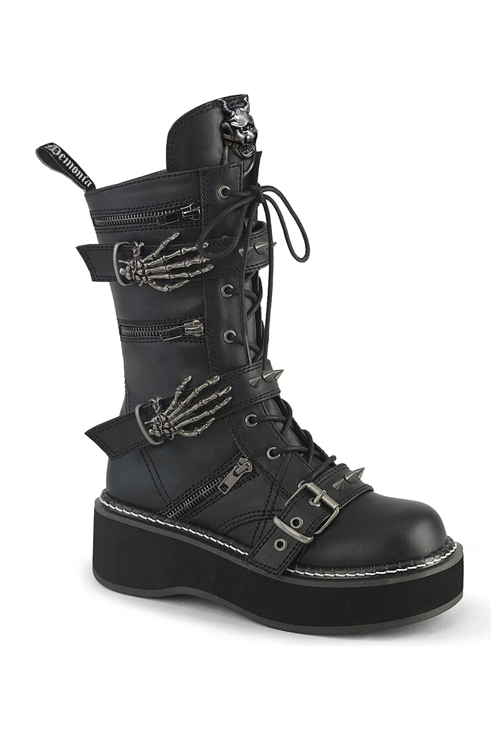 Death Cult Spiked Skeleton Platforms [EMILY-82]