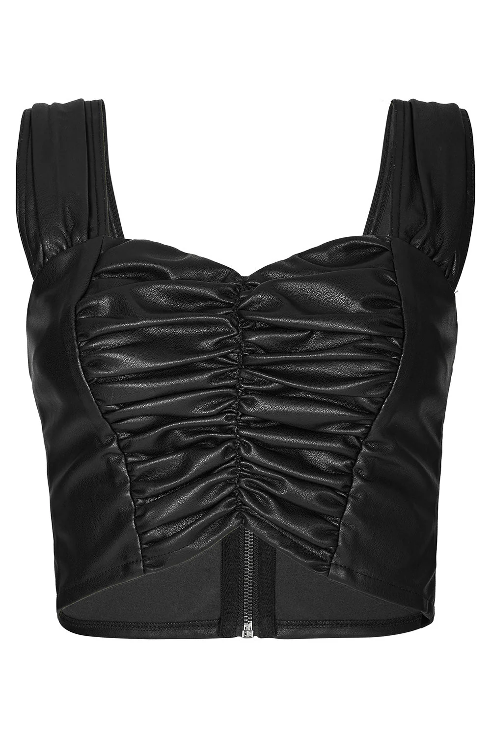 Death Rider Leather Tank Top - Image 2