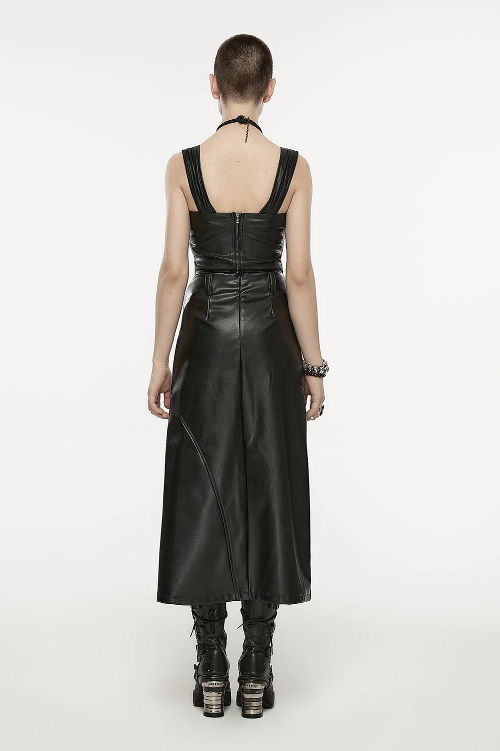 Death Rider Leather Tank Top - Image 5