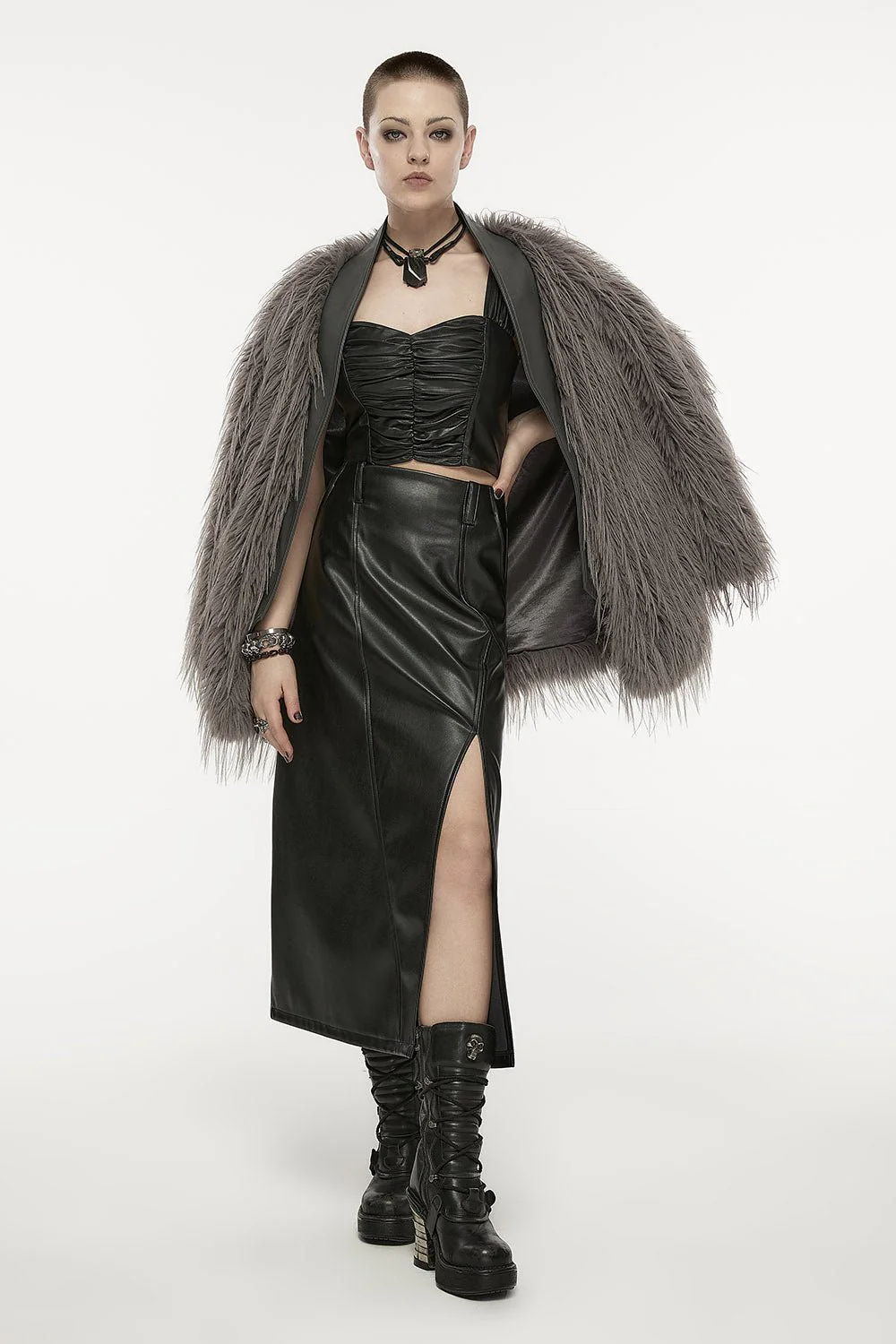Death Rider Leather Tank Top - Image 8