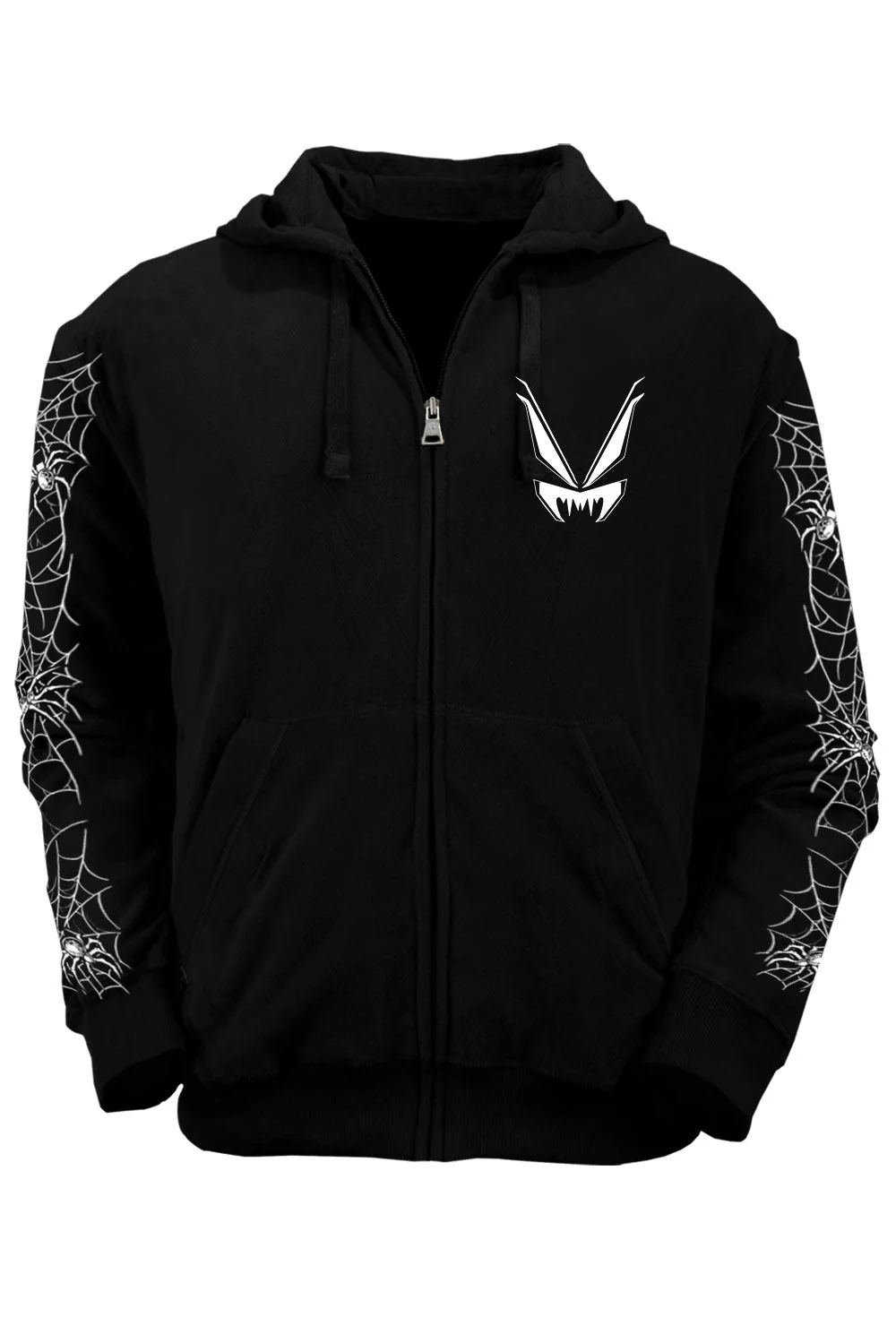 Death Spider Hoodie [Spiderweb Sleeves] - Image 10