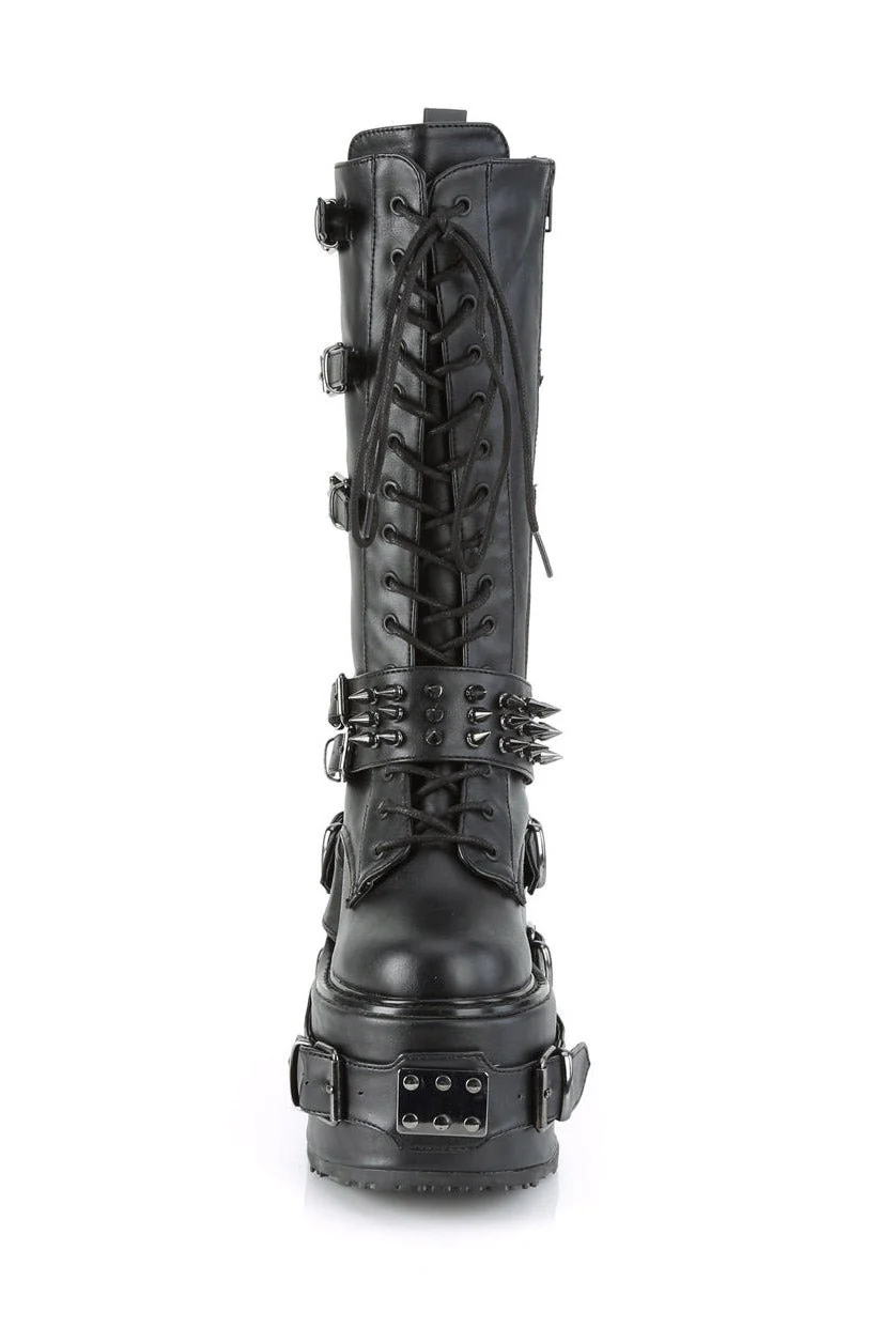 Death Spikes Punk Platform Boots [SWI327/BVL] - Image 2