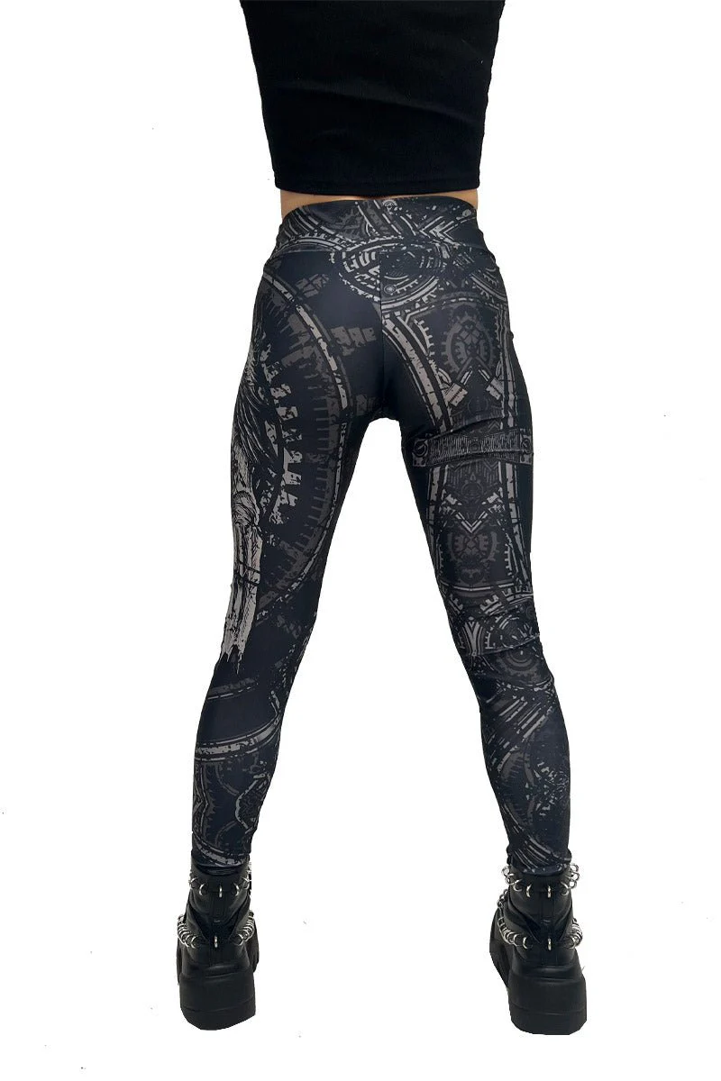 Deathcore Plague Doctor Leggings - Image 11