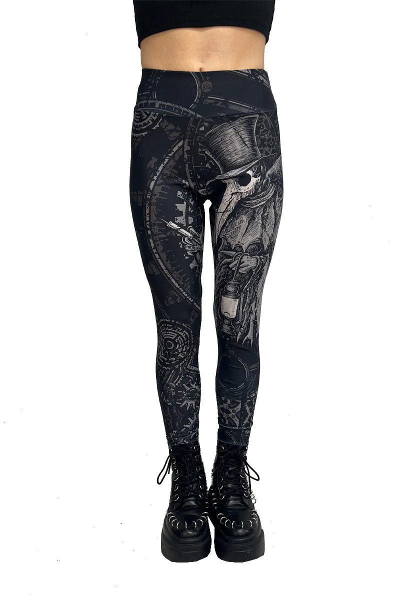 Deathcore Plague Doctor Leggings - Image 13
