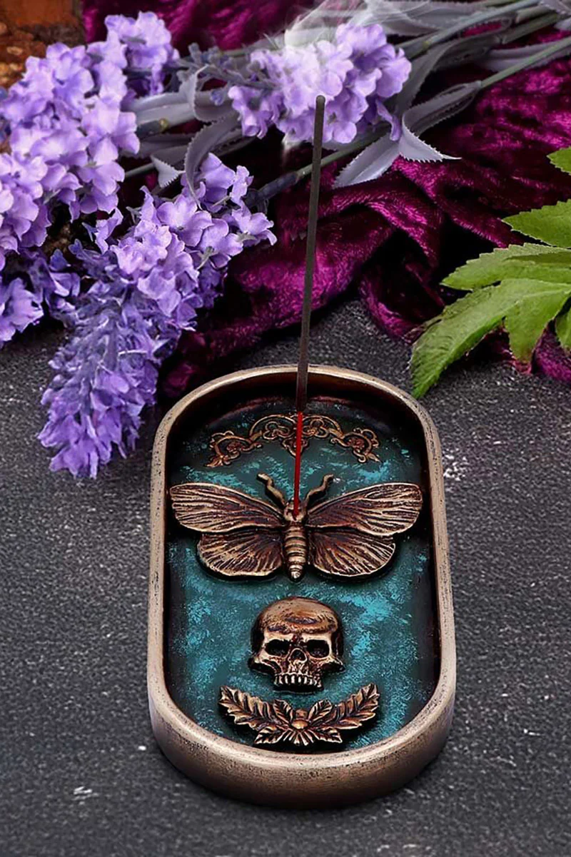 Death's Head Incense Holder - Image 6