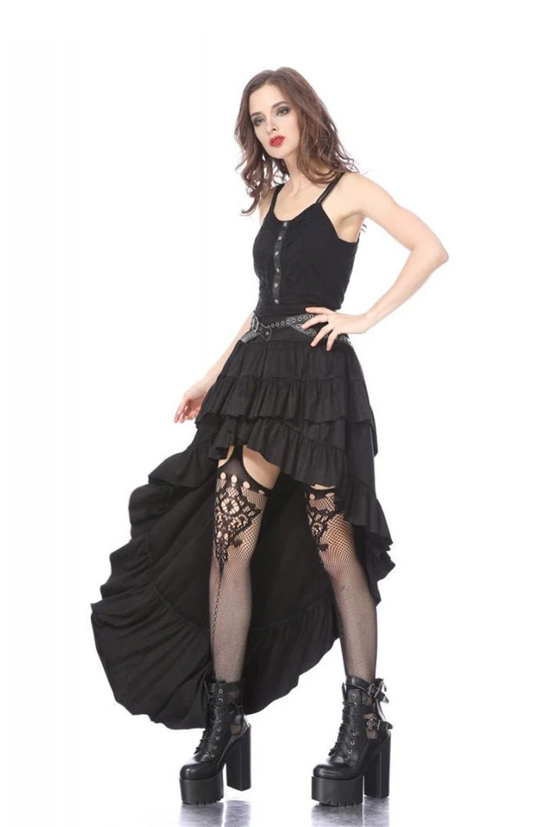 Deathwitch Layered Maxi Skirt - Image 10