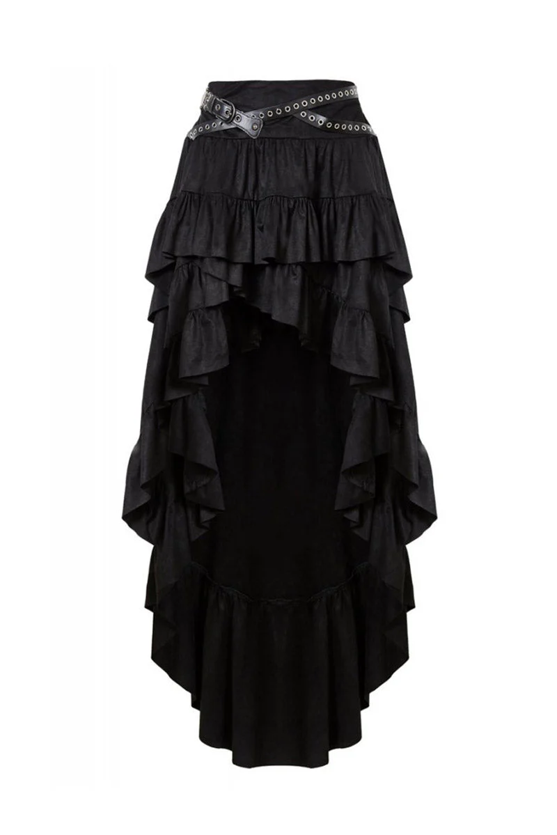 Deathwitch Layered Maxi Skirt - Image 8