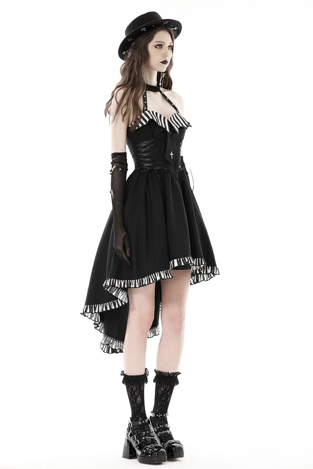 Deetz Striped Swing Dress - Image 5