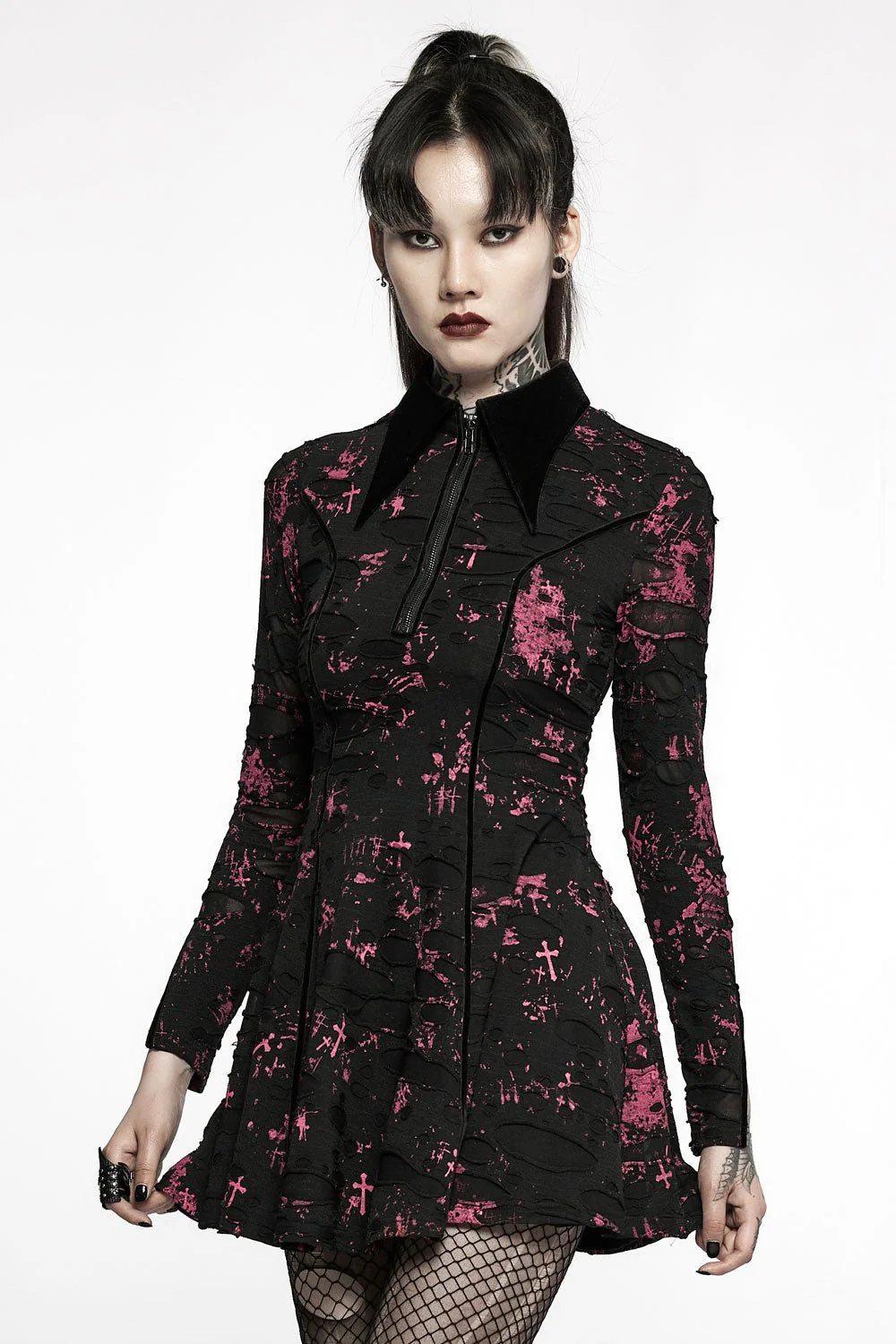 Designer Blood Splattered Dress - Image 6