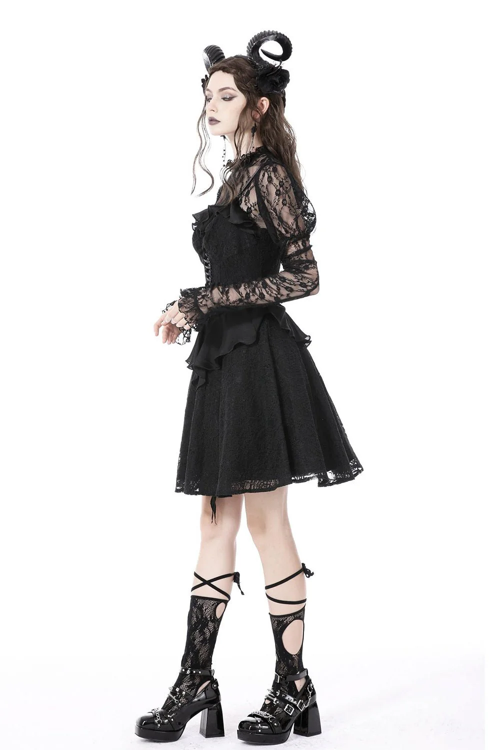 Dracul Puffed Sleeve Blouse - Image 4
