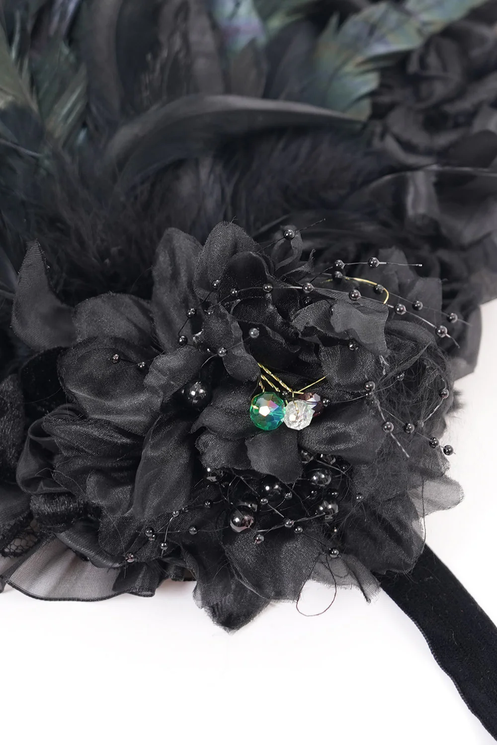 Duchess Dread Feathered Hat - Image 10