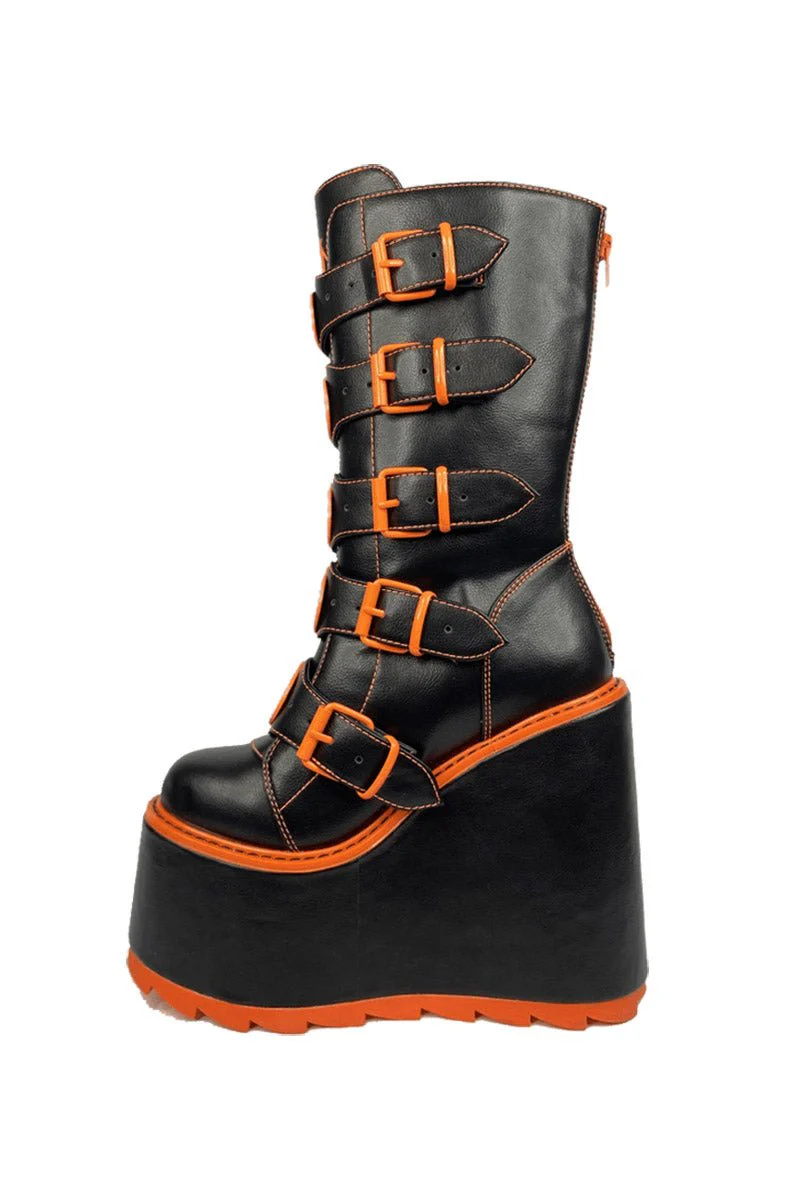Dune Jack-O-Lantern Platforms [BLACK/ORANGE] - Image 5
