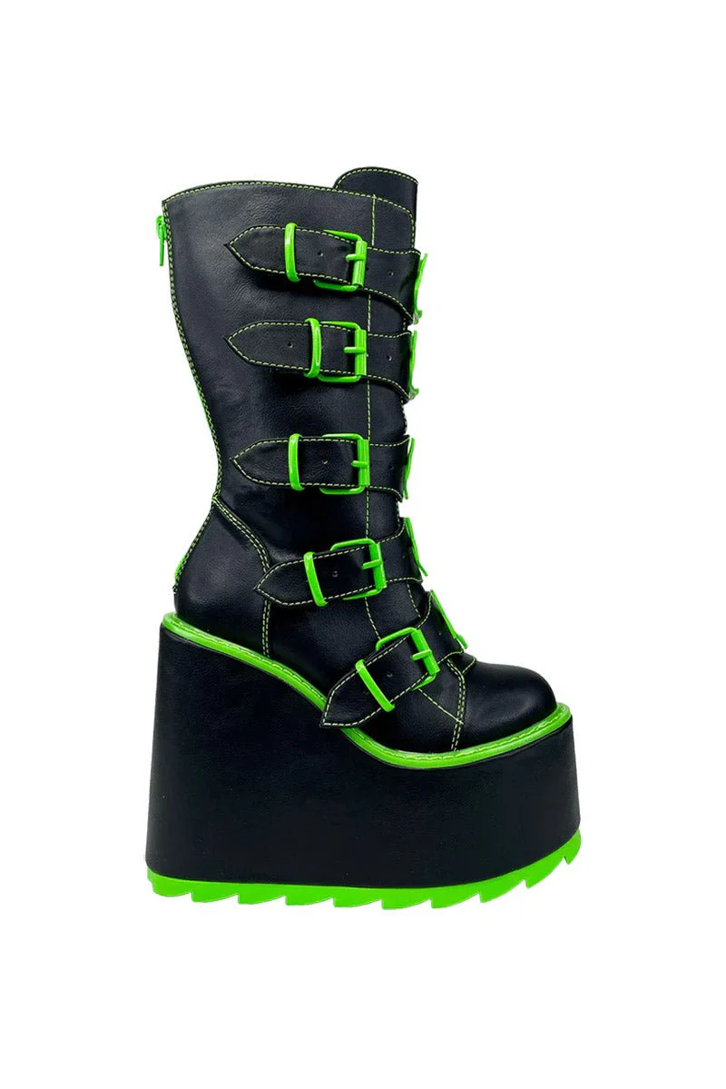 Dune Toxica Platforms [BLACK/GREEN] - Image 3