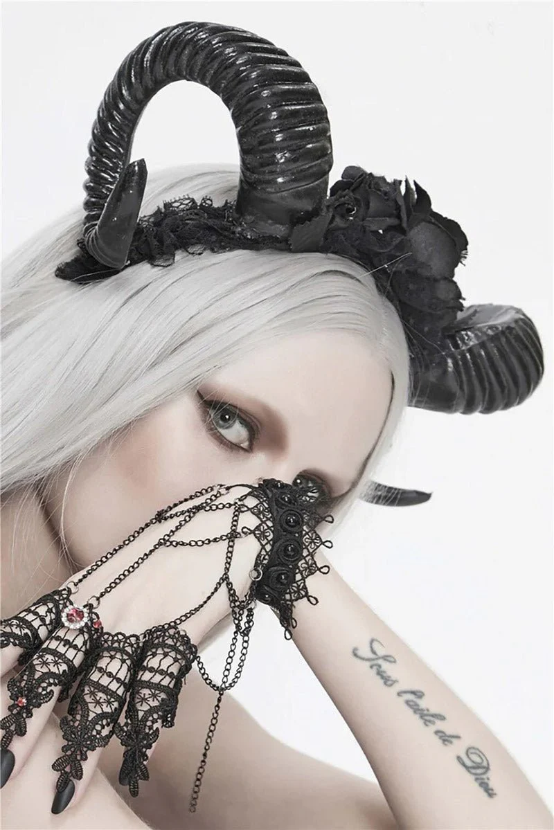 Horned Goddess Headband - Image 6