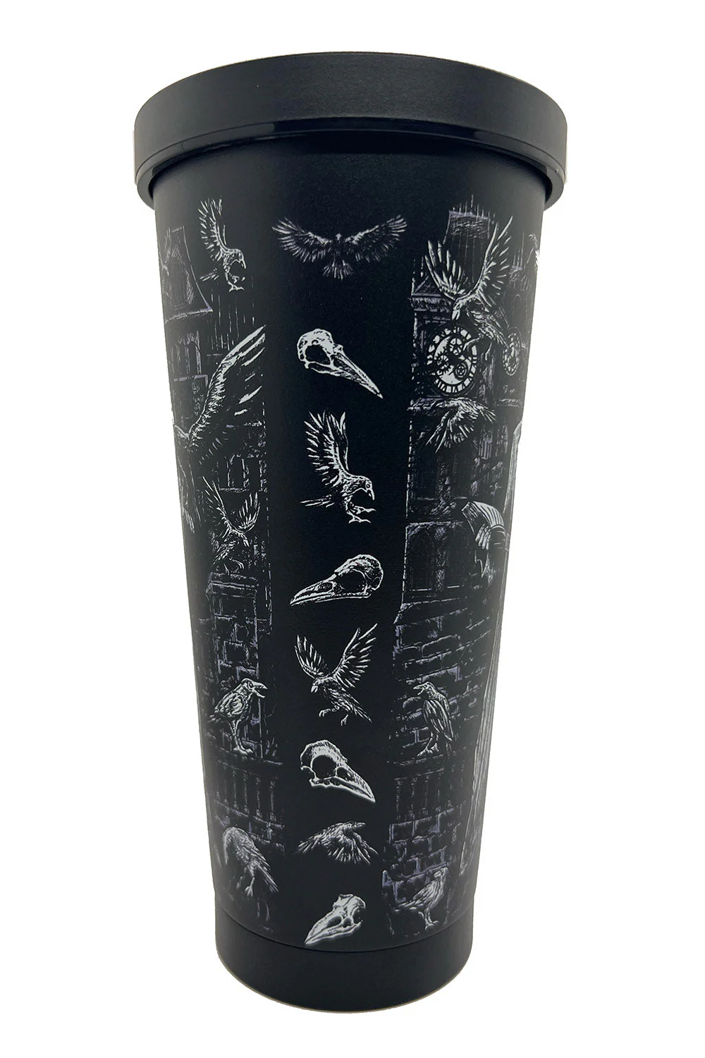 Edgar Allan Poe Cold Brew Tumbler with Straw - Image 10
