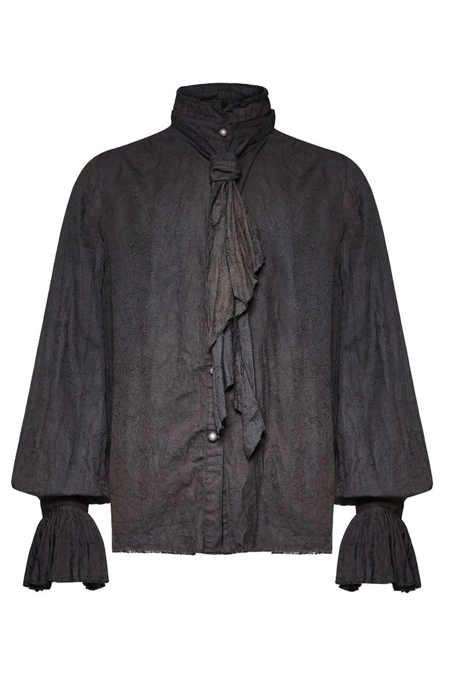Edgar Allan Poe Linen Shirt - Image 7