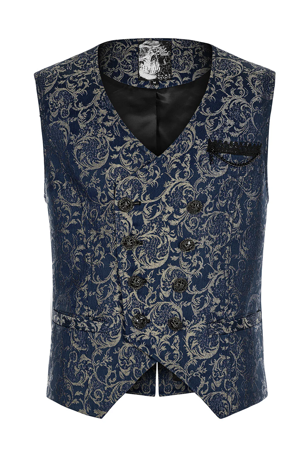 Edwardian Gloom Waistcoat [Corpse Blue] - Image 5