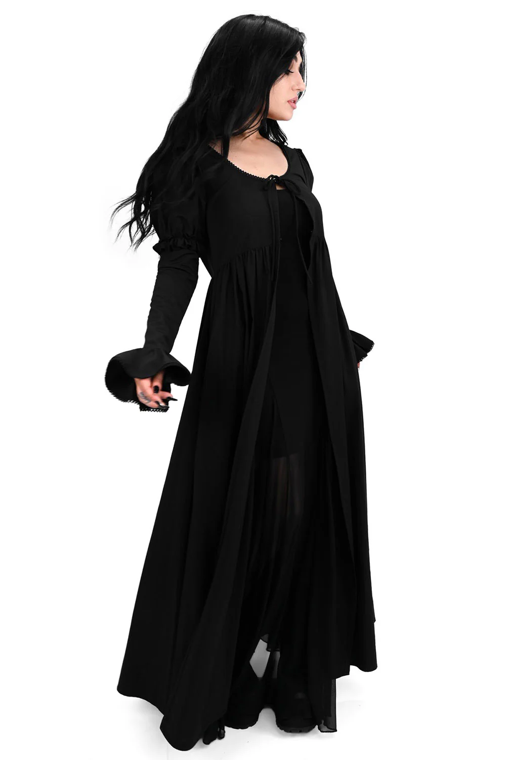 Ellen Puff Sleeve Duster - Image 7