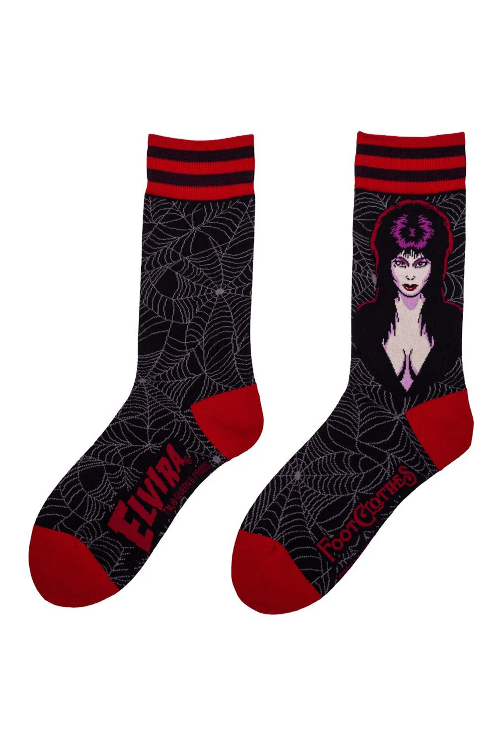 Elvira Mistress of the Dark Crew Socks - Image 3