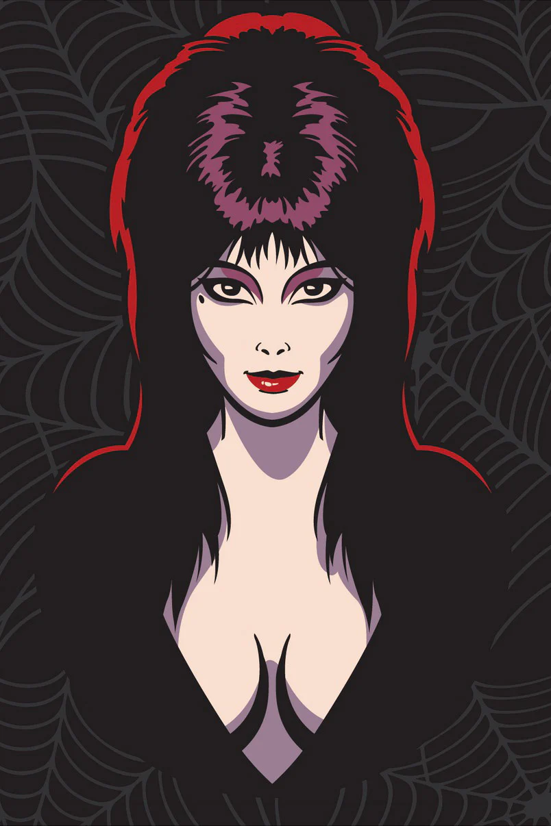 Elvira Mistress of the Dark Crew Socks - Image 9