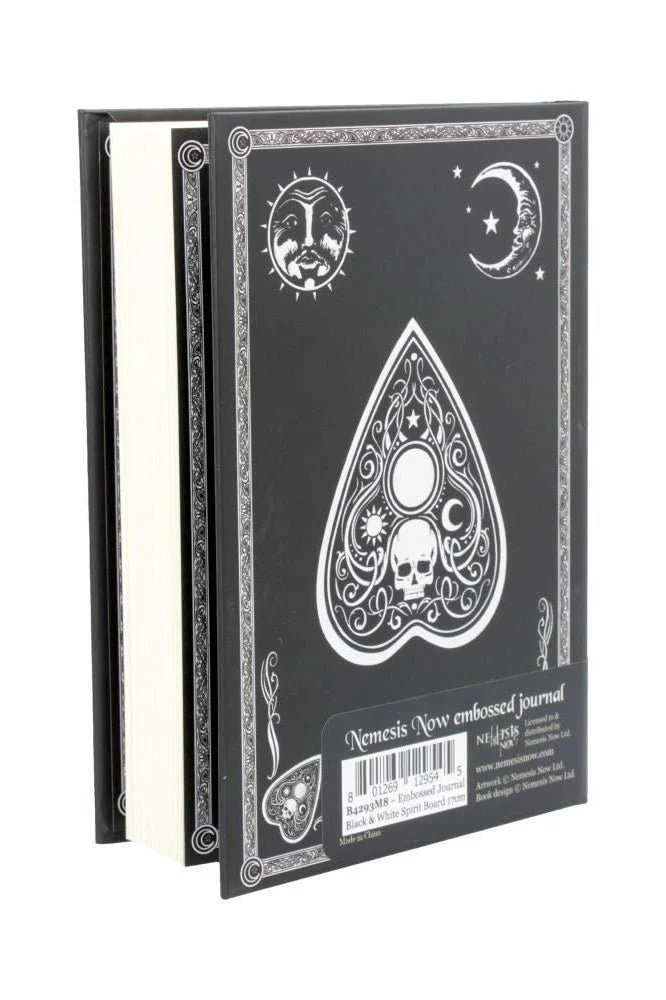 Embossed Black and White Spirit Board Journal - Image 4
