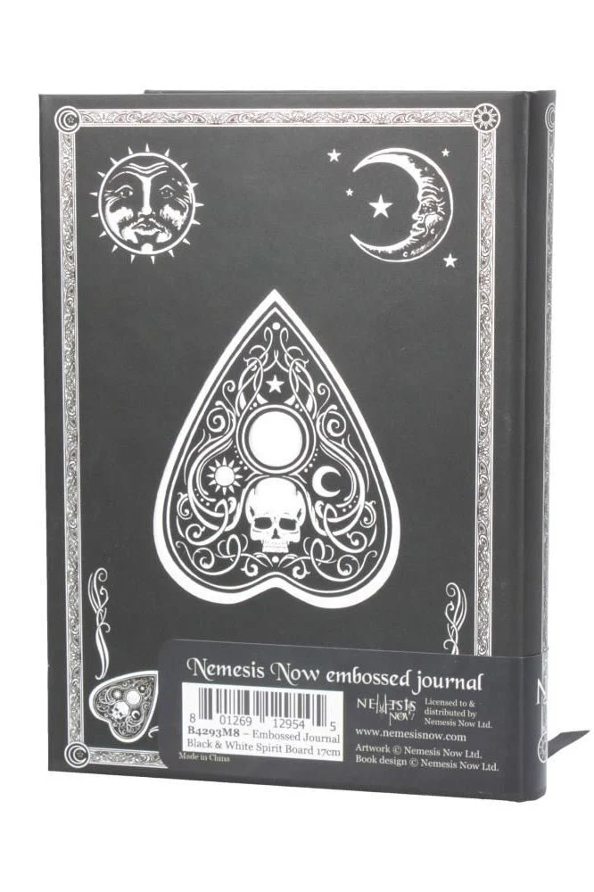 Embossed Black and White Spirit Board Journal - Image 5