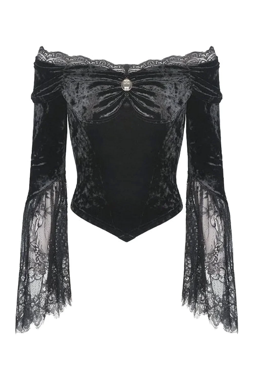 Endless Night Off the Shoulder Top - Image 3
