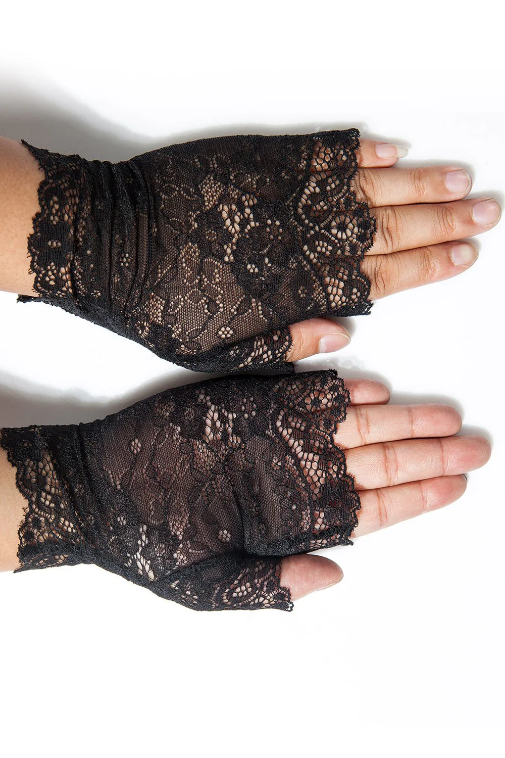 Ephemera Fingerless Lace Gloves - Image 4