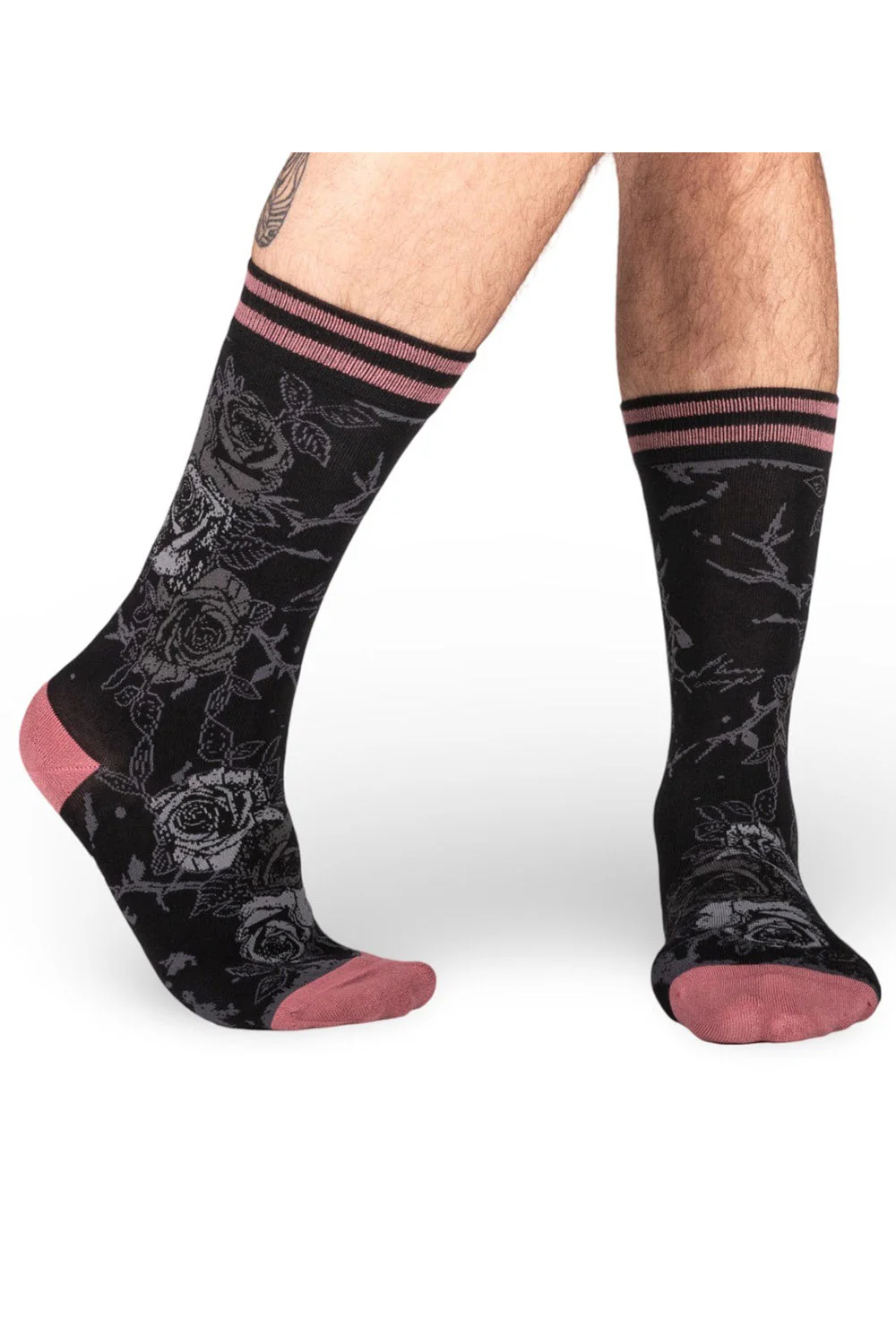 Eternal Roses Crew Socks - Image 5