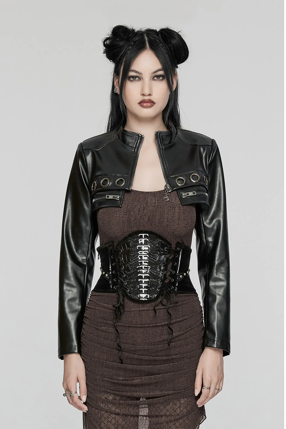 Exhumed Skeleton Spine Underbust Corset - Image 2