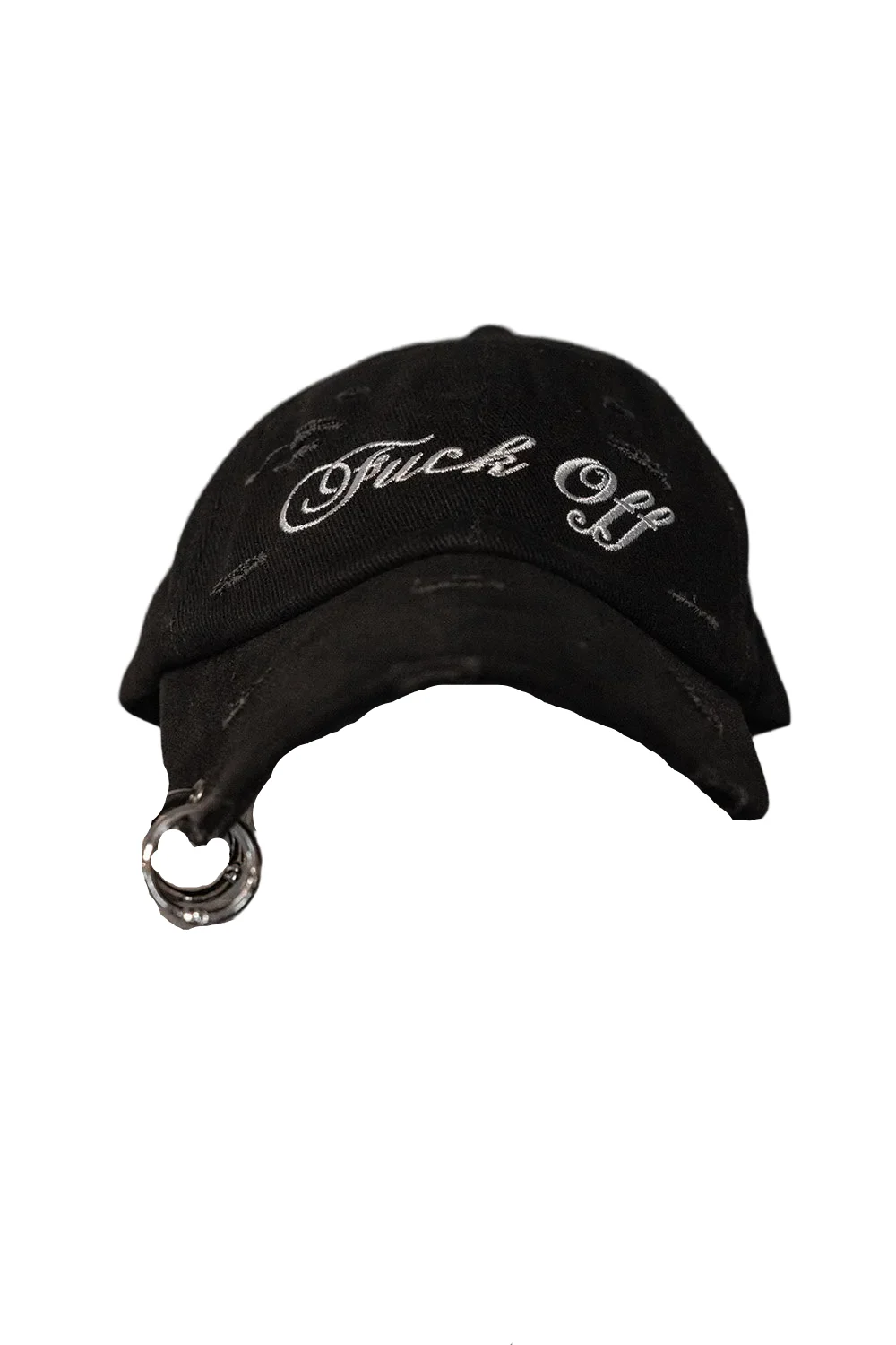 F*ck Off Pierced Baseball Cap - Image 10