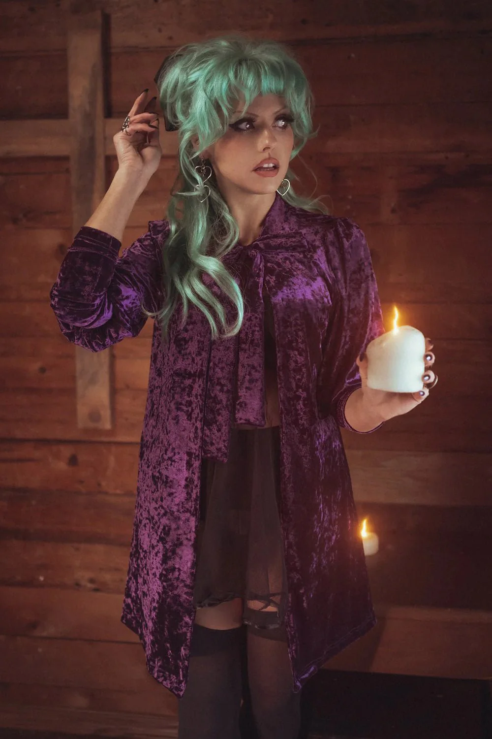 Facilier Cardigan [PURPLE] - Image 6