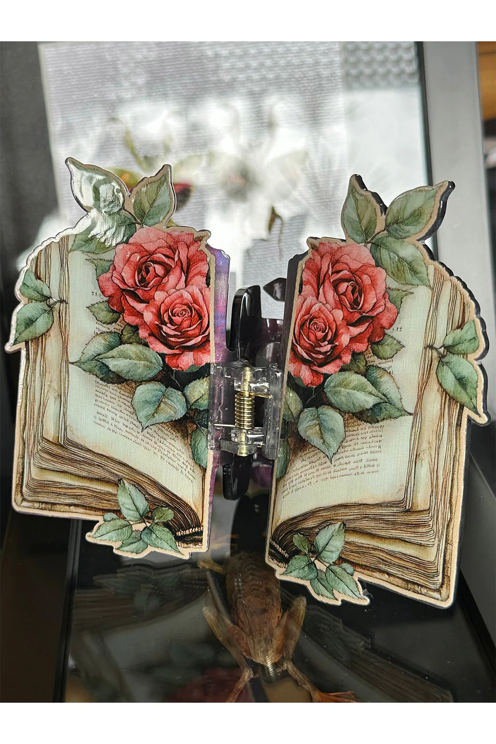 Fairytale Book Butterfly Hair Claw Clip - Image 2