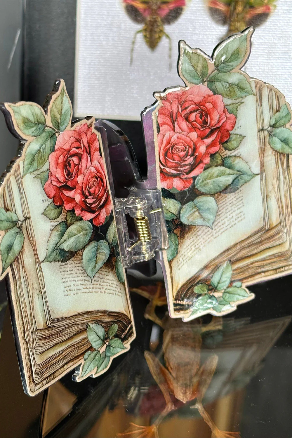 Fairytale Book Butterfly Hair Claw Clip - Image 5