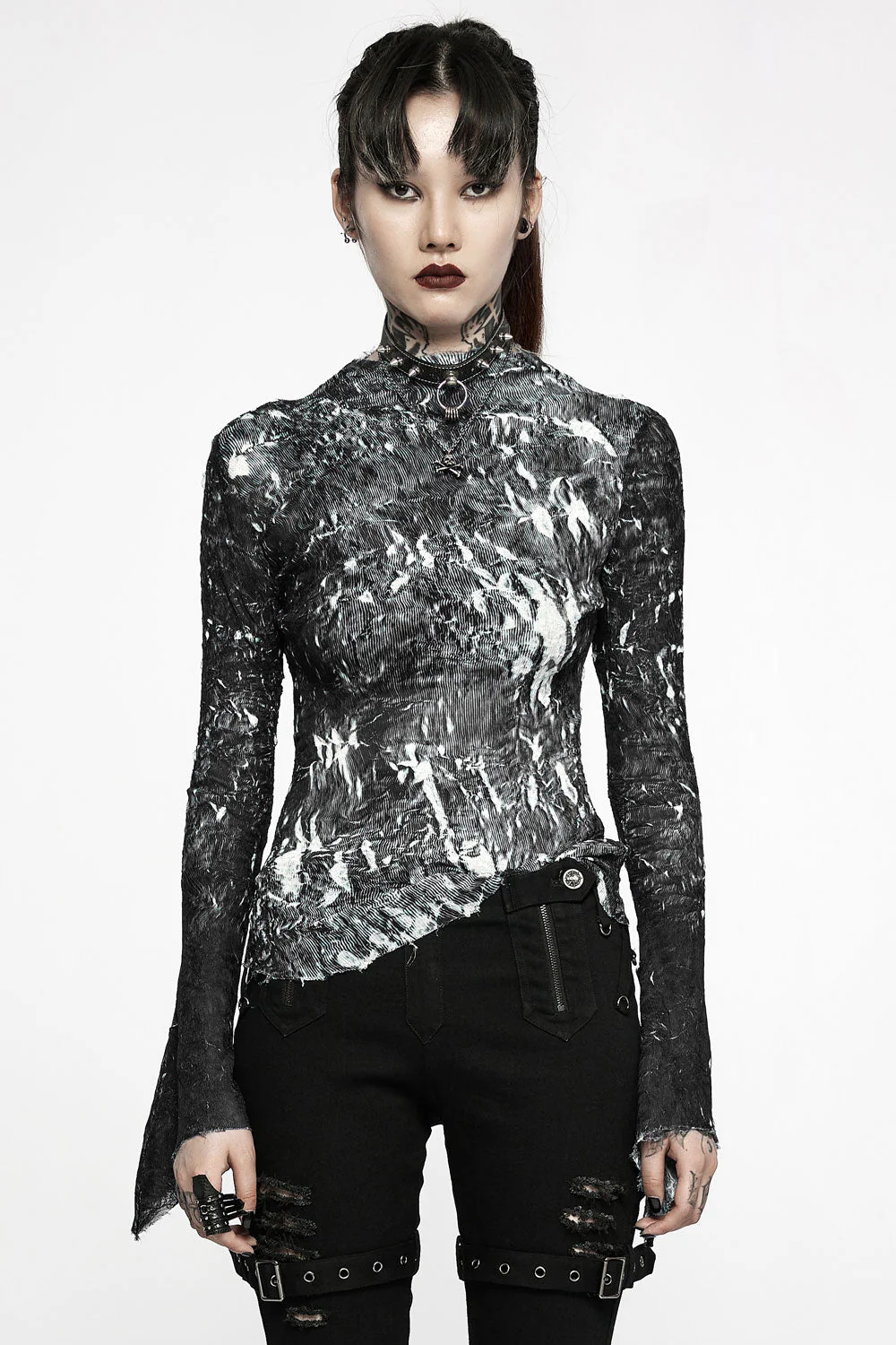 Fallen Star Flared Sleeve Top - Image 2