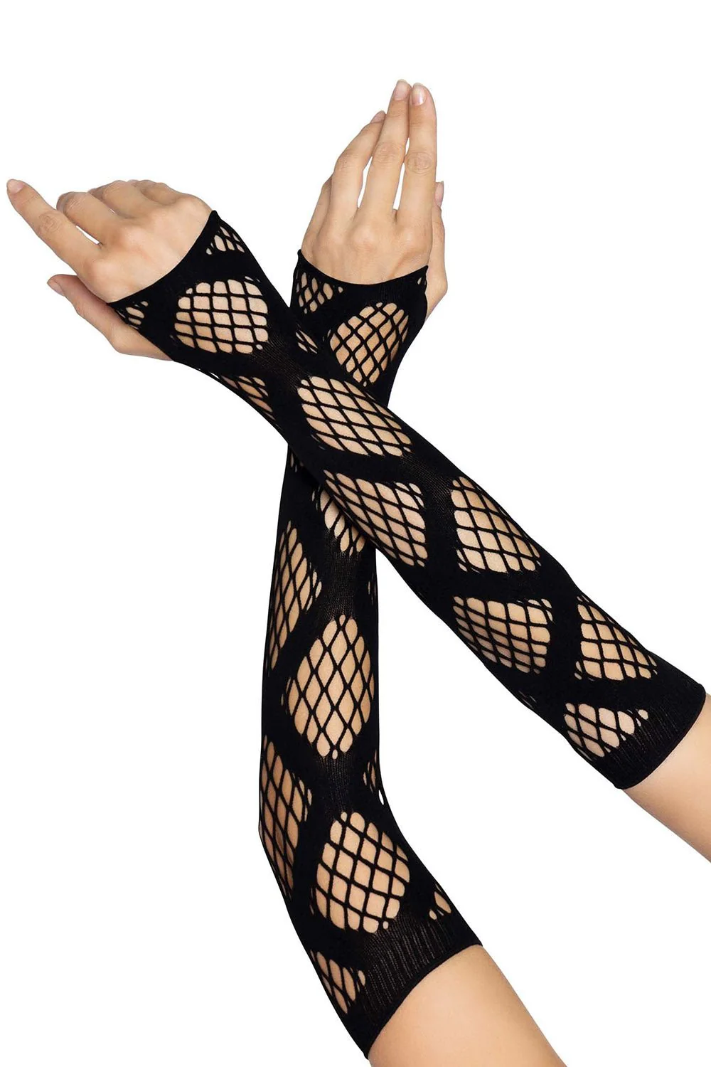 Faux Wrap Industrial Net Arm Warmers - Image 3