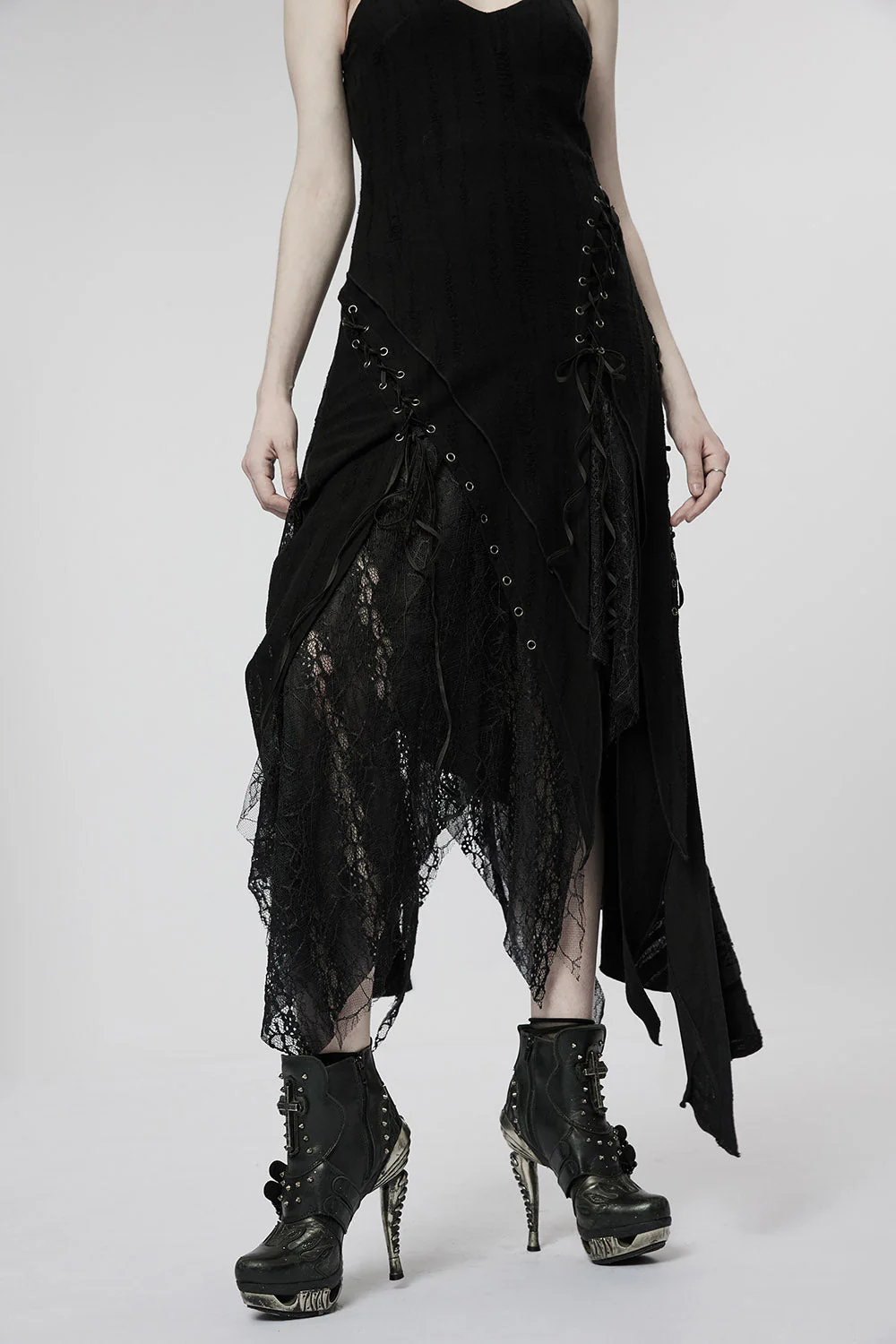 Forest Fae Tattered Maxi Dress - Image 2