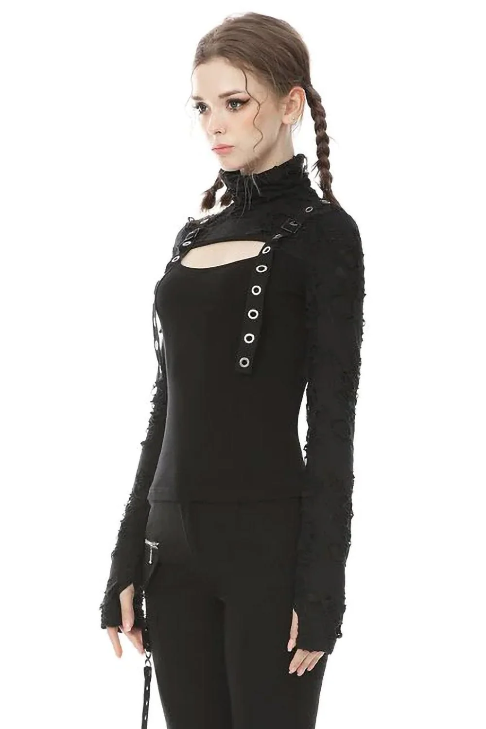Funeral Crasher Distressed Top - Image 2
