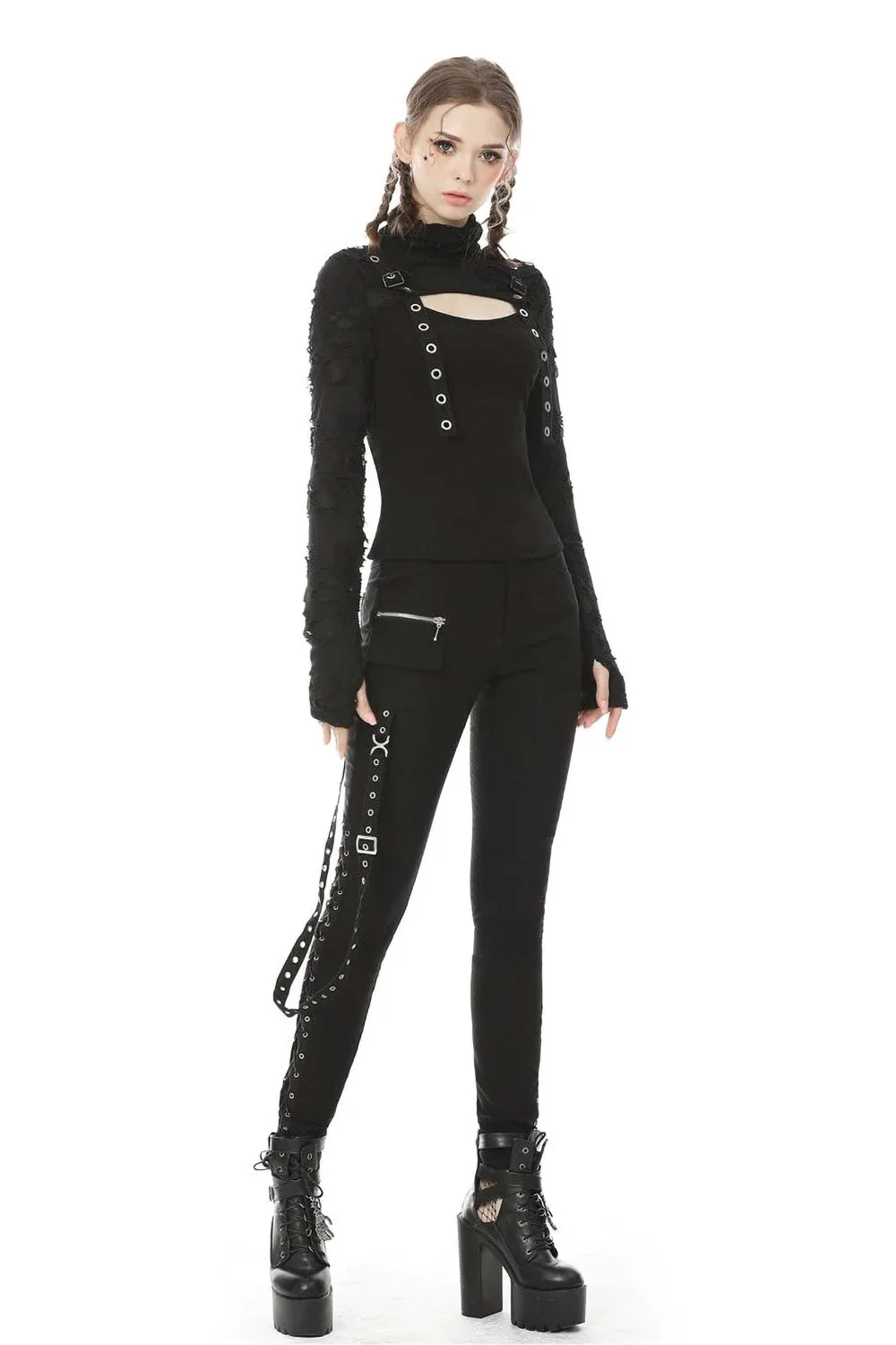 Funeral Crasher Distressed Top - Image 4