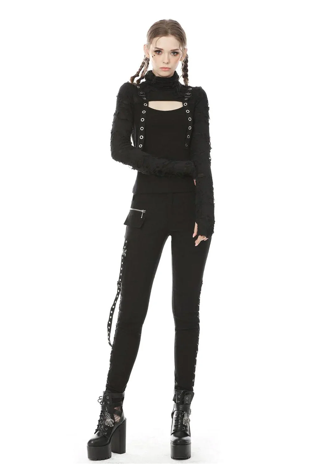 Funeral Crasher Distressed Top - Image 5