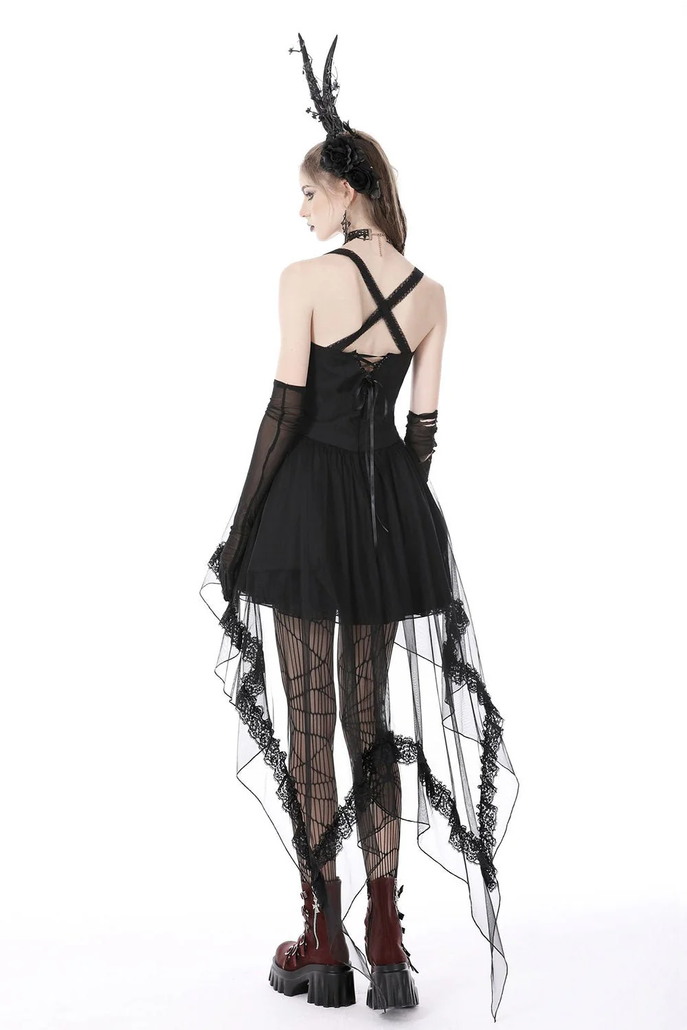 Funeral Haunt Halter Dress - Image 4
