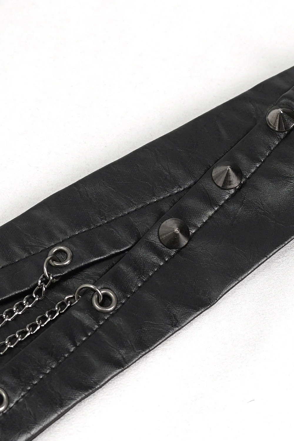 Funeral Wake Leather Necktie - Image 6