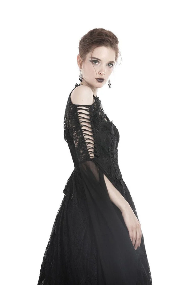 Funerary Flared Sleeve Gothic Bolero - Image 5