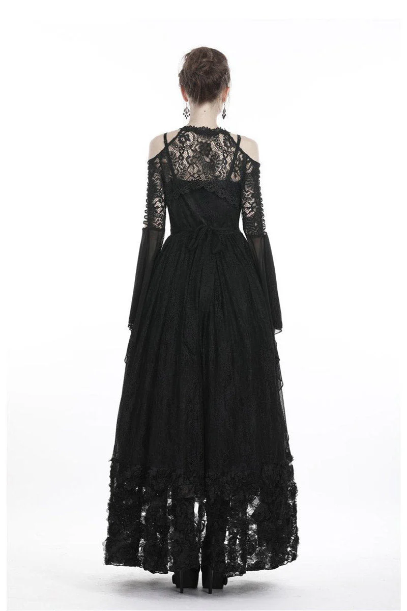 Funerary Flared Sleeve Gothic Bolero - Image 8