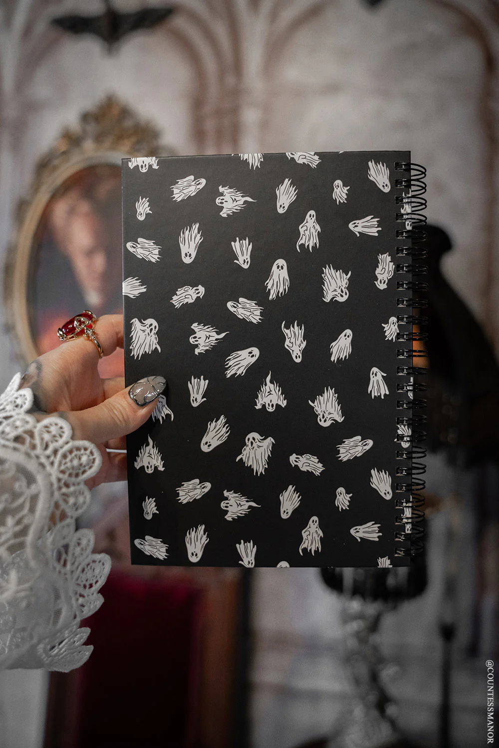 Ghost Love Spiral Notebook - Image 5